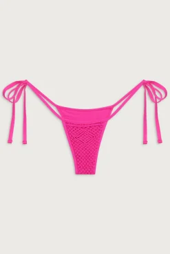 Bottoms|Bikinis^Frankies Bikinis Naia Tie Side Skimpy Bikini Bottom Sea Star Pink