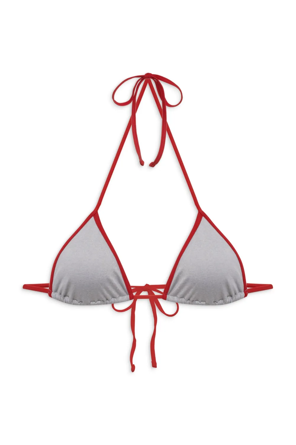Tops|Bikinis^Frankies Bikinis Nick Triangle Halter Bikini Top Cherry Mint