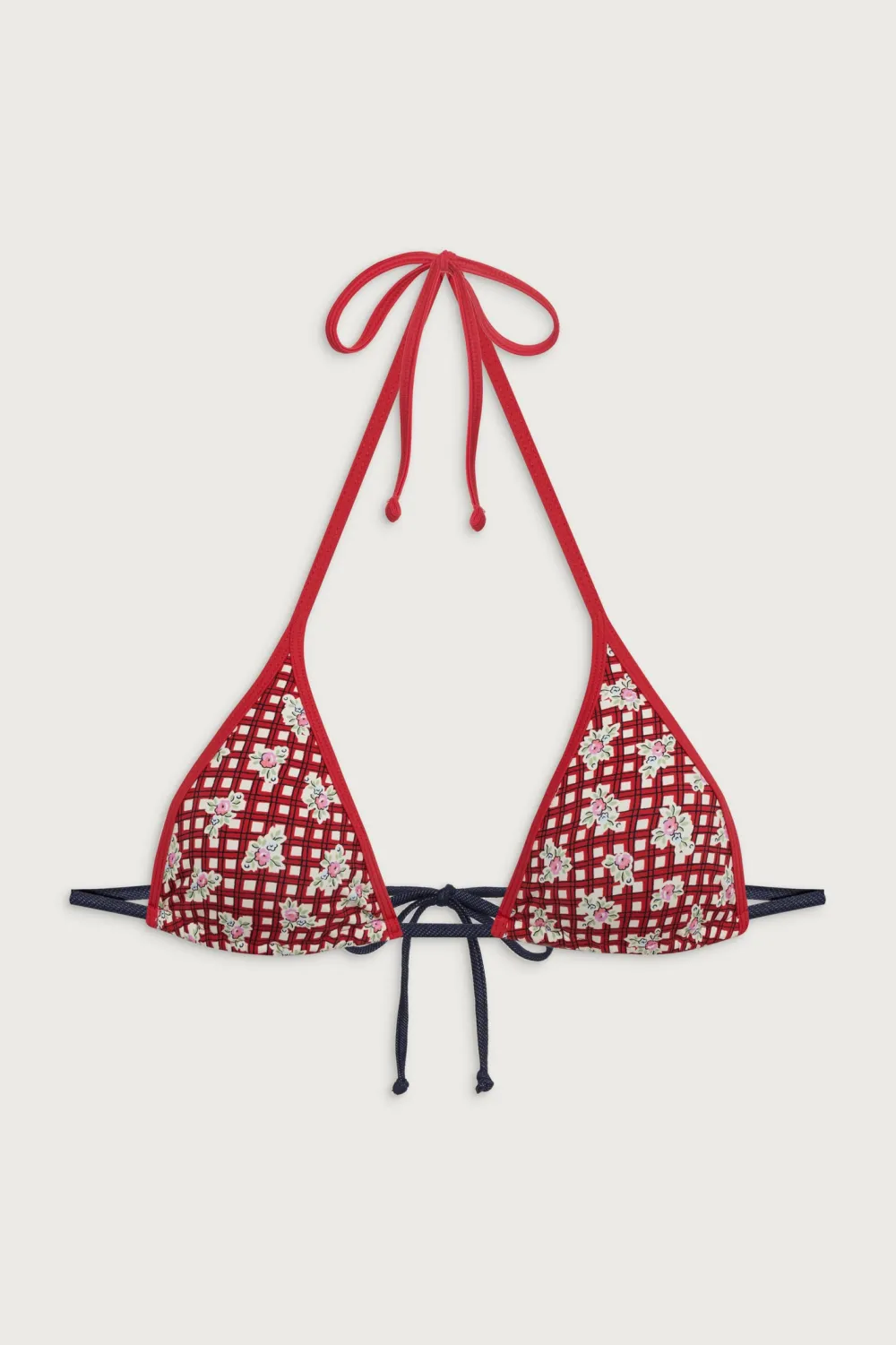 Tops|Bikinis^Frankies Bikinis Paradise Micro Halter Bikini Top Mulberry Meadow