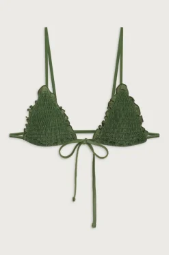 Tops|Bikinis^Frankies Bikinis Penny Shine Triangle Bikini Top Sea Moss
