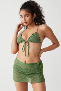 Tops|Bikinis^Frankies Bikinis Penny Shine Triangle Bikini Top Sea Moss