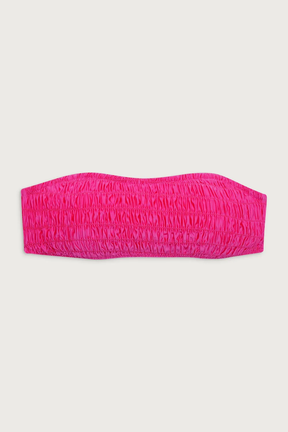 Tops|Bikinis^Frankies Bikinis Rosabella Bandeau Shine Bikini Top Candy Pink