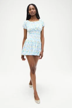 Dresses^Frankies Bikinis Sadie Mini Dress Coastal Floral
