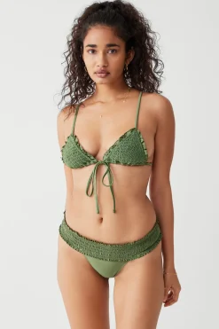 Bottoms|Bikinis^Frankies Bikinis Sofia Shine Micro Bikini Bottom Sea Moss