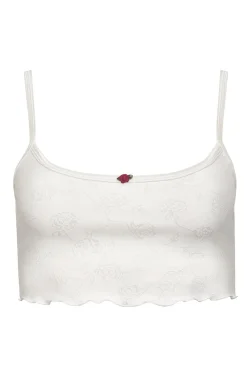 Active^Frankies Bikinis Star Cropped Tank Moon Flower