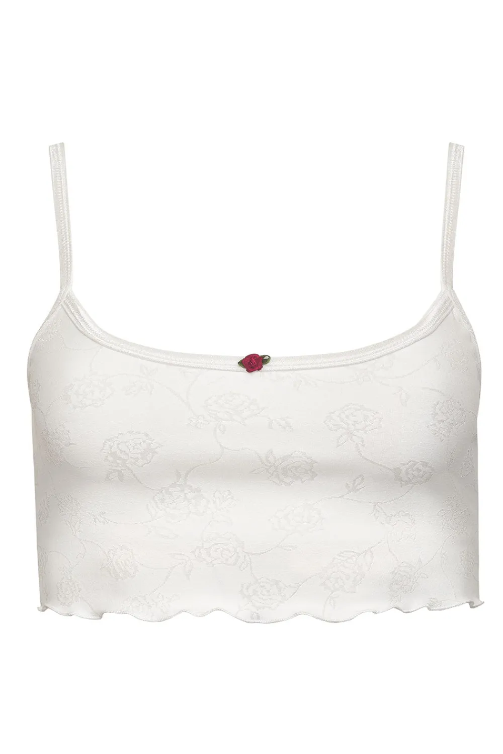 Active^Frankies Bikinis Star Cropped Tank Moon Flower