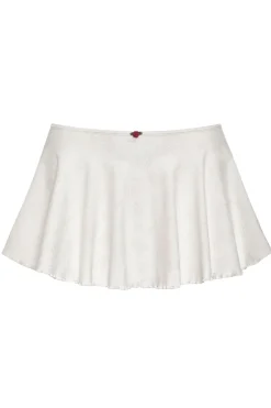 Active^Frankies Bikinis Star Low Rise Skort Moon Flower