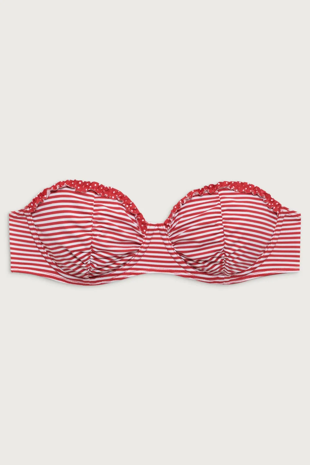 Tops|Bikinis^Frankies Bikinis Sweetwater Underwire Bikini Top Scarlet Stripe