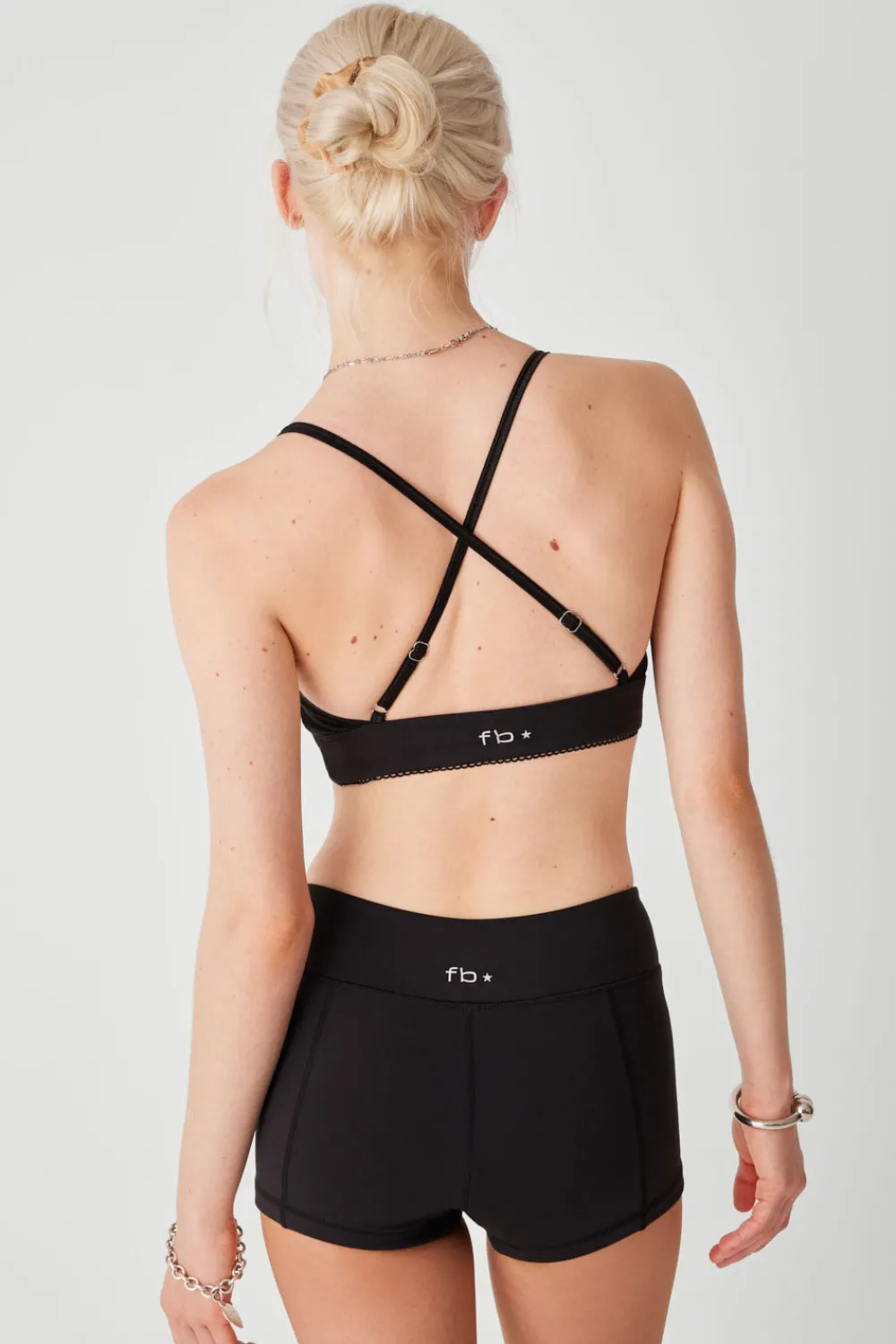 Active^Frankies Bikinis Theo Sports Bra Black