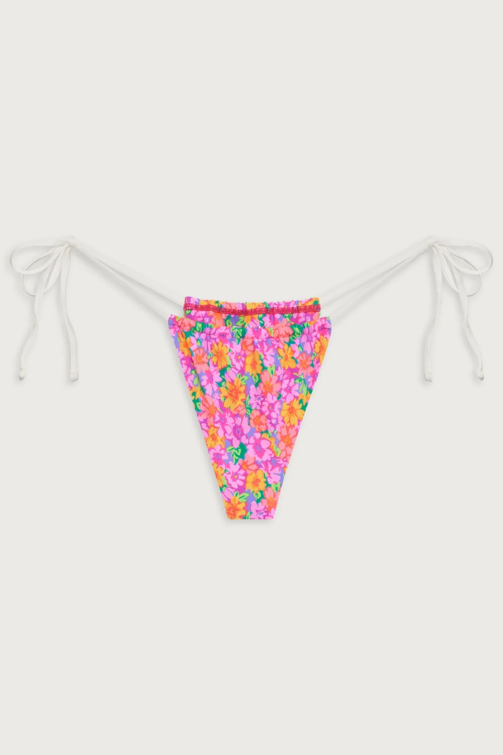 Bottoms|Bikinis^Frankies Bikinis Tia Floral Skimpy Bikini Bottom Daisy Pond