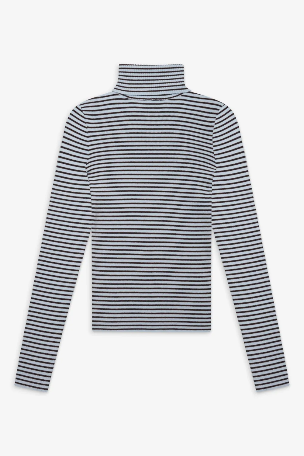 Tops|Cloud Knits^Frankies Bikinis Tucker Knit Sweater Montauk Stripe