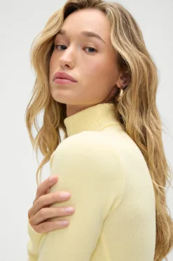 Tops|Matching Sets^Frankies Bikinis Tucker Knit Sweater Vanilla Sugar