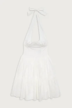 Dresses^Frankies Bikinis Tulsa Halter Midi Dress White