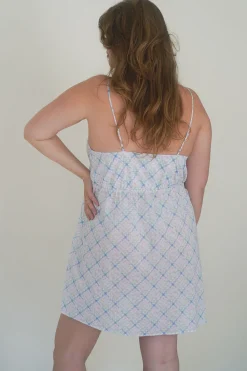Dresses^Frankies Bikinis X DJERF AVENUE Airy Poplin Mini Dress Cottage Meadow