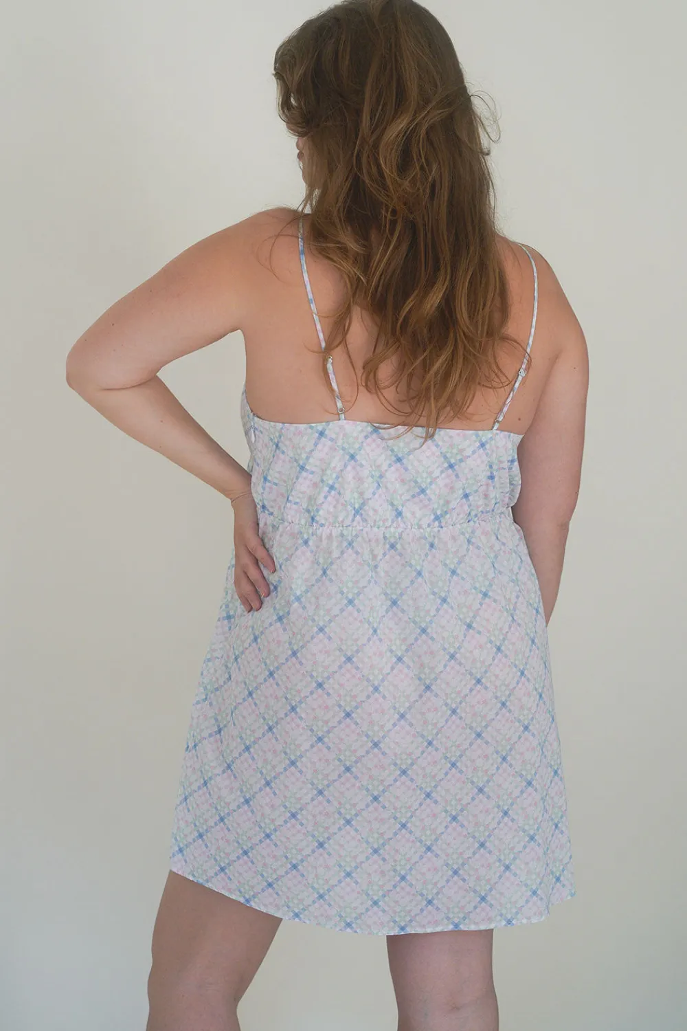 Dresses^Frankies Bikinis X DJERF AVENUE Airy Poplin Mini Dress Cottage Meadow