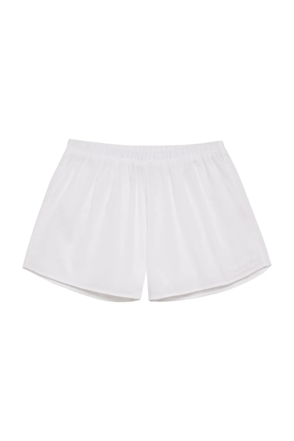 Bottoms|Matching Sets^Frankies Bikinis X DJERF AVENUE Airy Poplin Mini Shorts White