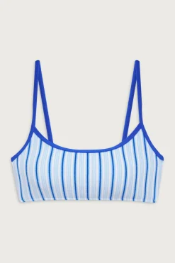 Tops|Bikinis^Frankies Bikinis X DJERF AVENUE Bay View Bralette Bikini Top Seaside Stripe