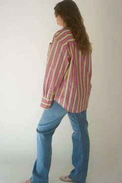 Tops^Frankies Bikinis X DJERF AVENUE Breezy Classic Shirt Mood Ring