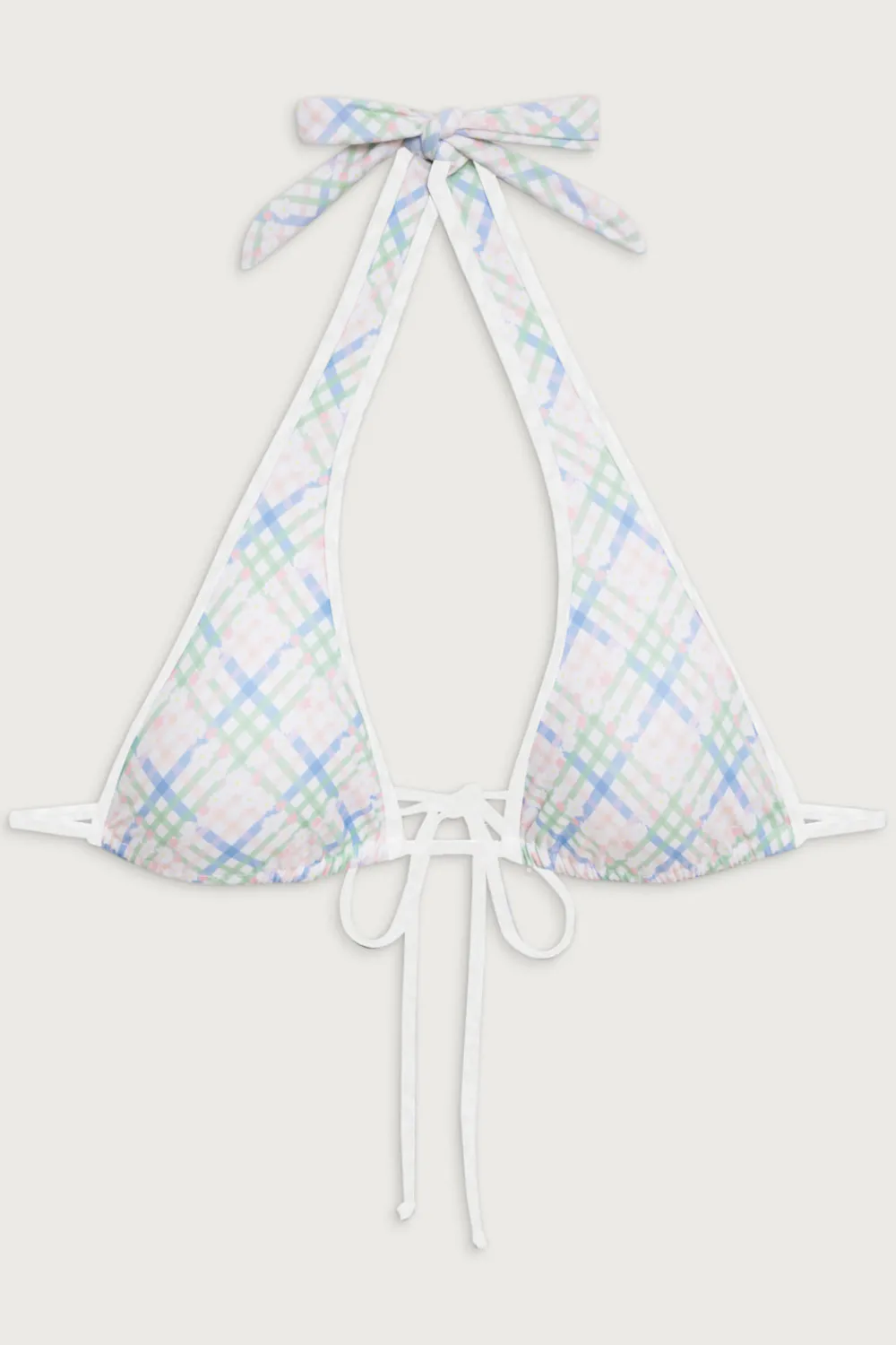 Tops|Bikinis^Frankies Bikinis X DJERF AVENUE Diana Halter Bikini Top Cottage Meadow
