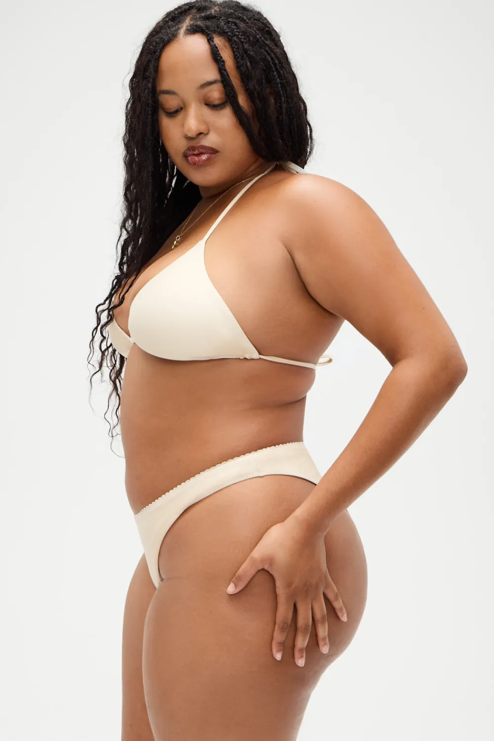 Bottoms|Bikinis^Frankies Bikinis X DJERF AVENUE Dove Classic Bikini Bottom Sand Castle