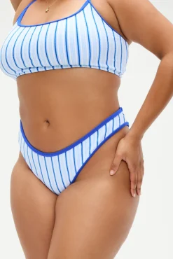 Bottoms|Bikinis^Frankies Bikinis X DJERF AVENUE Dove Classic Bikini Bottom Seaside Stripe