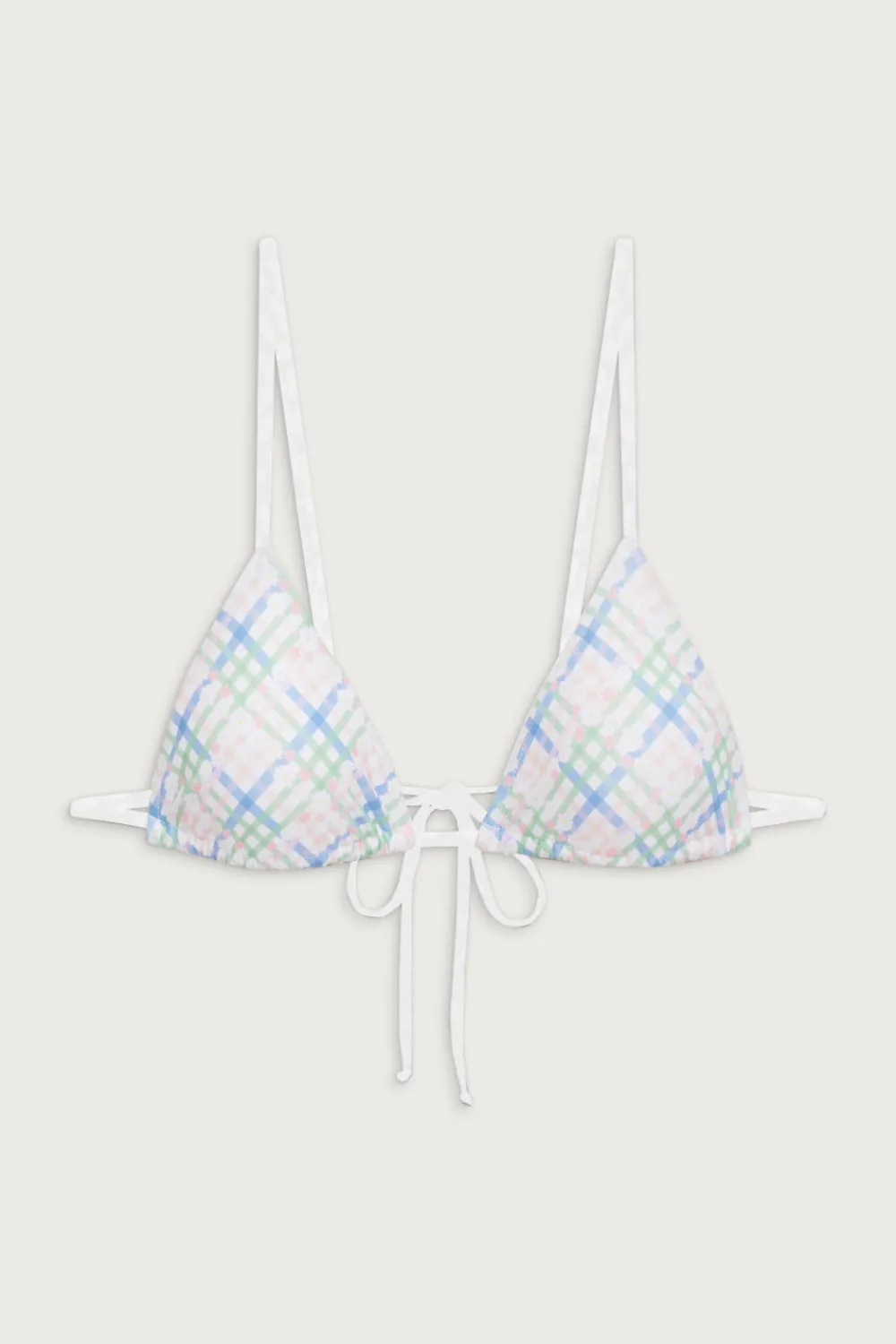 Tops|Bikinis^Frankies Bikinis X DJERF AVENUE Lumia Triangle Bikini Top Cottage Meadow