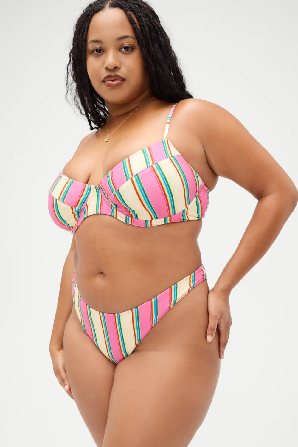 Tops|Bikinis^Frankies Bikinis X DJERF AVENUE Matilda Underwire Bikini Top Mood Ring