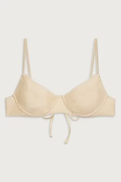 Tops|Bikinis^Frankies Bikinis X DJERF AVENUE Matilda Underwire Bikini Top Sand Castle